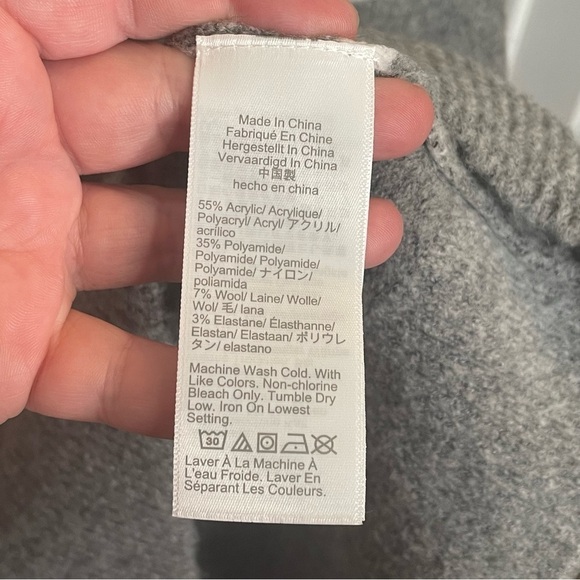 J. Crew Relaxed Striped Sweater Dress Oversized S - Picture 11 of 12